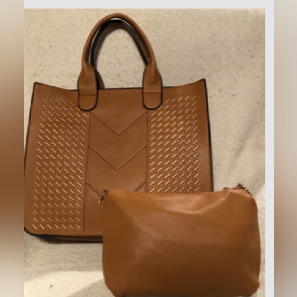 Unbranded Blue Faux Leather Bag